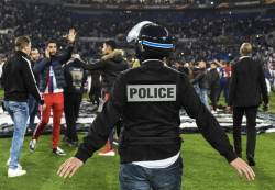 Arestari in urma incidentelor de la Lyon - Besiktas