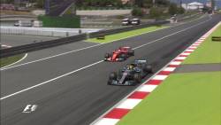 Hamilton il invinge pe Vettel la Barcelona dupa un duel cu scantei