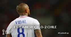 Chile bate Camerun la Cupa Confederatiilor. Prima eroare a arbitrajului video