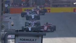 Vettel il loveste intentionat pe Hamilton la Baku (Video)