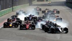 Ricciardo castiga cursa nebuna de la Baku. Locul doi decis la fotografie!