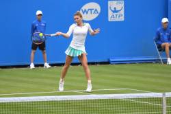 Simona Halep castiga primul meci dupa Roland Garros