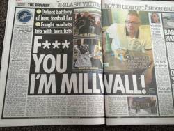 Suporter al temutei Milwall ajuns erou in Anglia
