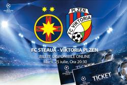 Pretul biletelor la Steaua - Viktoria Plzen