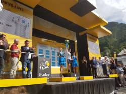Schimbare pe podium in Turul Frantei dupa prima etapa din Alpi