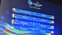 Romania va intalni Georgia in barajul pentru EURO 2018 la futsal