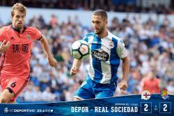 Andone marcheaza primul gol al sezonului pentru Deportivo