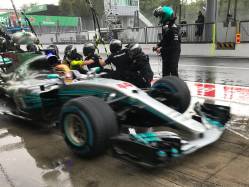 Hamilton, pole position pe ploaie la Monza. Nou record in Formula 1!