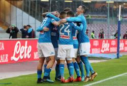 Napoli termina anul pe primul loc in Serie A
