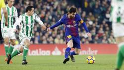 Barcelona matura pe jos cu Betis cu un nou record pentru Messi