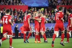 Bayern castiga la Sevilla si e favorita la calificarea in semifinale