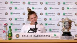 Simona Halep, primul interviu oficial dupa castigarea Roland Garros