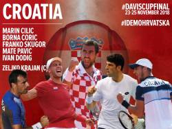 Croatia si Franta au anuntat echipele pentru finala Cupei Davis