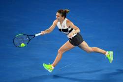 S-a accidentat din nou Simona Halep la Australian Open? A simtit dureri la muschi