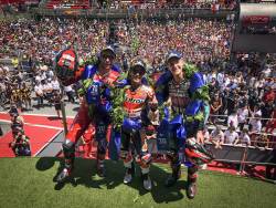 Marc Marquez se impune in MotoGP la Barcelona. Coechipierul sau i-a scos trei rivali din cursa