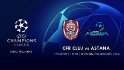 Asa am trait CFR Cluj - Astana