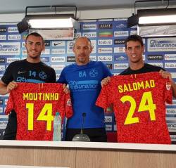 FCSB i-a prezentat pe Moutinho si Salomao