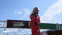 Charles Leclerc aduce victoria pentru Ferrari la Monza
