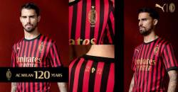 Tricou personalizat pentru AC Milan in editie limitata la 120 ani de la infiintare