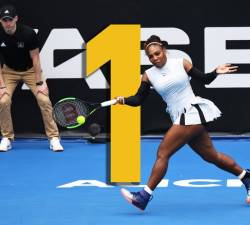 Serena Williams in mare forma la inceput de an