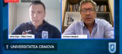 Cristiano Bergodi, prezentat online de Universitatea Craiova: E normal sa ne gandim la titlu