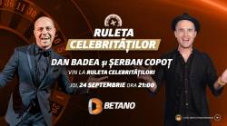 Betano i-a provocat pe Dan Badea și Șerban Copoț la Ruletă!