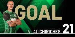 Gol marcat de Chiriches pentru Sassuolo