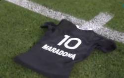 Maradona omagiat la rugby de All Blacks (video)