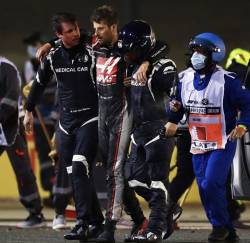 Reactii virulente dupa accidentul lui Grosjean in Bahrain. Hamilton, Vettel si Ricciardo au ridicat vocea
