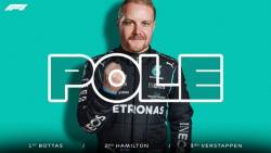 Pole position pentru Bottas in Portugalia. Hamilton invins pentru sapte miimi de secunda