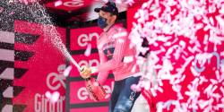 Filippo Ganna, primul tricou roz din Turul Italiei 2021