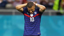 Reactia lui Mbappe dupa ratarea penalty-ului care a scos Franta de la EURO 2020