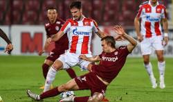 CFR Cluj pierde si returul cu Steaua Rosie Belgrad