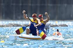Locul 5 pentru Romania in finala olimpica la canoe dublu