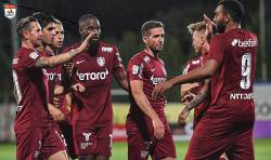 CFR Cluj castiga la Mioveni cu un gol din offside