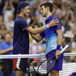 Un danez de 18 ani i-a luat set lui Djokovic la US Open