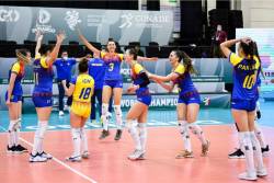 Romania lupta cu Brazilia pentru locul 5 la Campionatul Mondial de volei U18