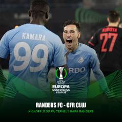 Asa am trait Randers - CFR Cluj 2-1