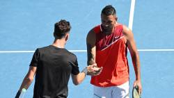 Rebelii Kyrgios si Kokkinakis produc surpriza in turneul de dublu la Australian Open. Atmosfera a fost ca la fotbal