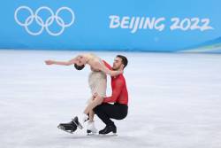 Francezii au obtinut aurul olimpic la patinaj in proba de dans