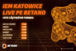 Turneul de CS:GO de la Katowice se indreapta spre semifinale! Streaming LIVE si zeci de speciale pe BETANO
