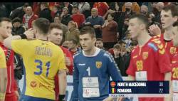 Romania pierde prima mansa a barajului cu Macedonia de Nord pentru Campionatul Mondial
