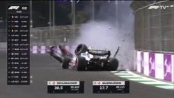 Mick Schumacher, accident urat in calificarile din Arabia Saudita