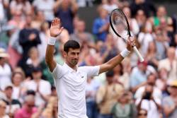 Novak Djokovic, evolutie solida pentru calificarea in optimi la Wimbledon