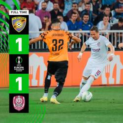 CFR Cluj salveaza remiza in Kosovo cu un gol in minutul 90+1