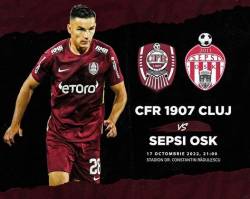 CFR Cluj - Sepsi (luni, 21:00). Echipele probabile si cotele Casa Pariurilor