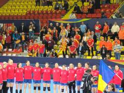 Romania invinge Spania in grupa principala la Campionatul European. Bazaliu a marcat golul victoriei cu o aruncare de la distanta in ultima secunda!