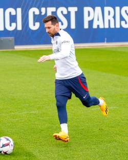 Messi a fost reprimit la antrenamentele echipei PSG