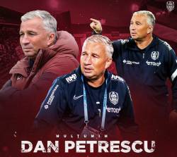 Oficial: Dan Petrescu s-a despărțit de CFR Cluj