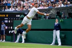 Djokovic trece de Rublev și ajunge în a 46-a semifinală de Mare Șlem. Sârbul are al doilea cel mai mare procentaj de victorie din istoria Wimbledonului